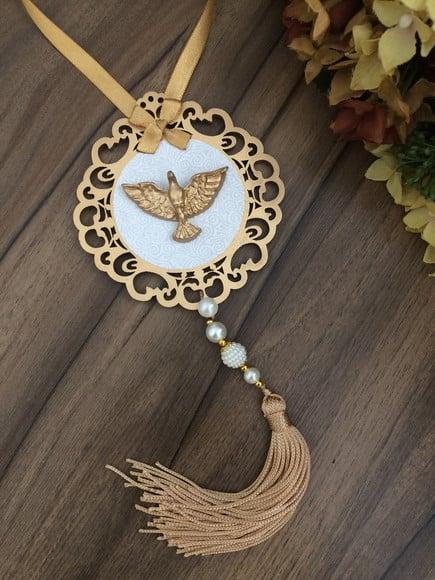Lembrancinha Mandala de Porta Divino Espirito Santo