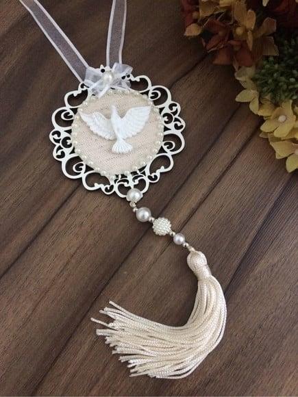 Lembrancinha Mandala de Porta Divino Espírito Santo