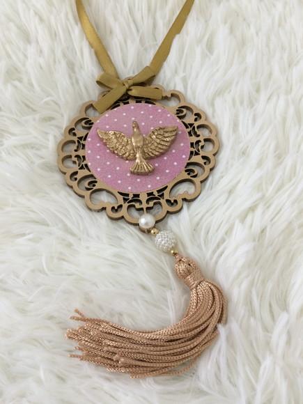 Lembrancinha Mandala de Porta Divino Espírito Santo