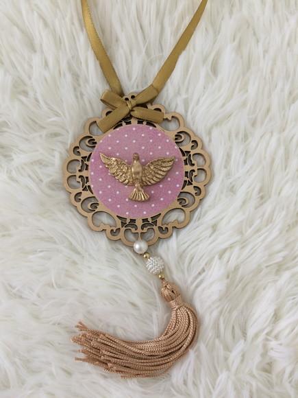 Lembrancinha Mandala de Porta Divino Espírito Santo