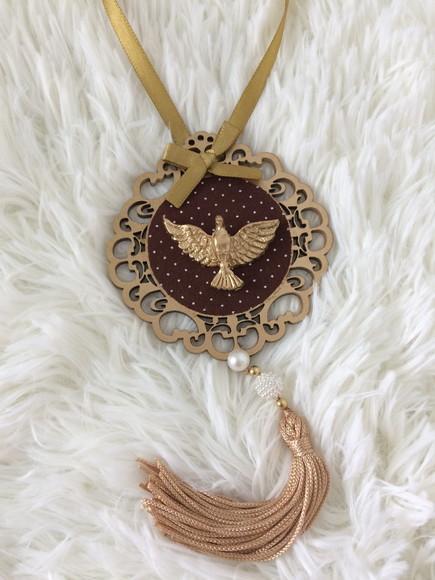 Lembrancinha Mandala de Porta Divino Espírito Santo