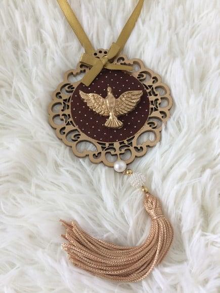 Lembrancinha Mandala de Porta Divino Espírito Santo