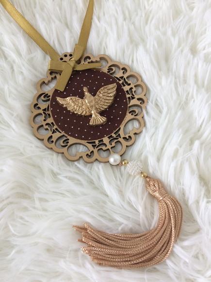 Lembrancinha Mandala de Porta Divino Espírito Santo