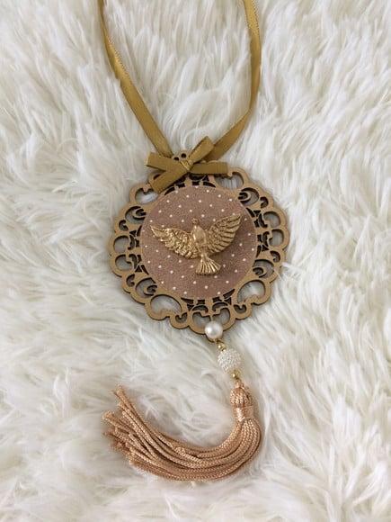 Lembrancinha Mandala de Porta Divino Espírito Santo