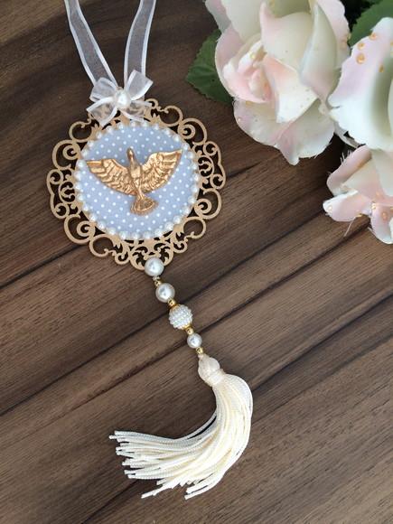 Lembrancinha Mandala de Porta Divino Espírito Santo Poá Azul