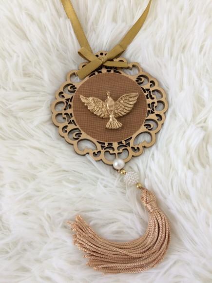 Lembrancinha Mandala de Porta Divino Espírito Santo.