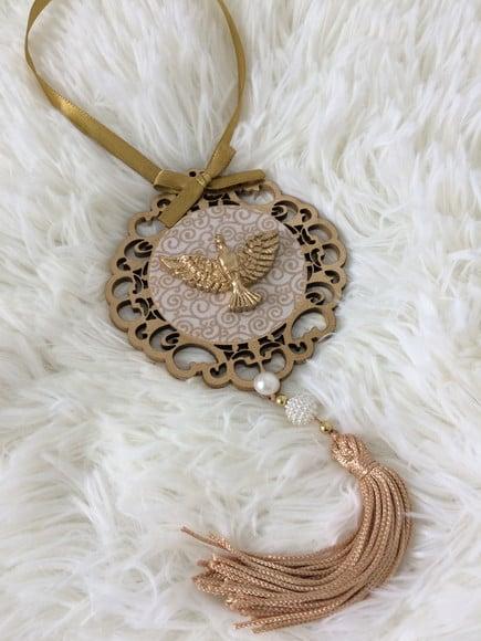 Lembrancinha Mandala de Porta Divino Espírito Santo.