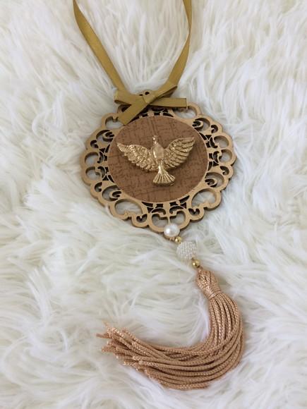 Lembrancinha Mandala de Porta Divino Espírito Santo.