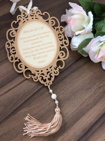 Medalhão de Porta Divino Espírito Santo