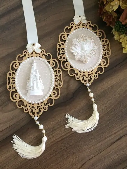 Escapulário de Porta / Medalhão de Porta