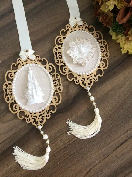 Escapulário de Porta / Medalhão de Porta