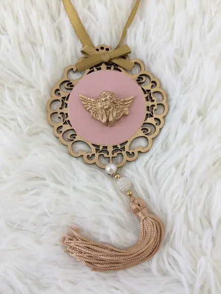 Lembrancinha Mandala de Porta Anjo da Guarda
