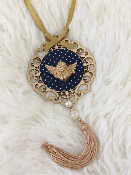 Lembrancinha Mandala de Porta Anjo da Guarda