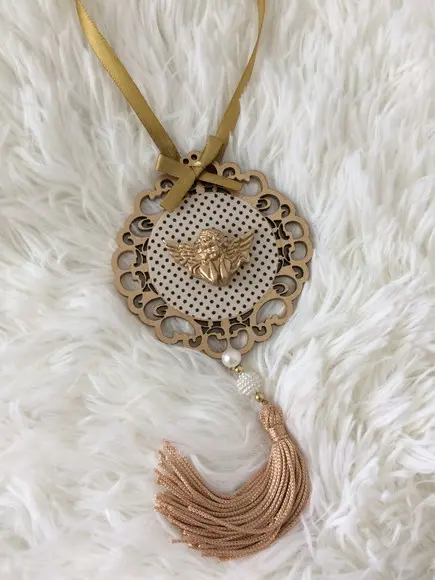 Lembrancinha Mandala de Porta Anjo da Guarda