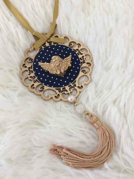 Lembrancinha Mandala de Porta Anjo da Guarda