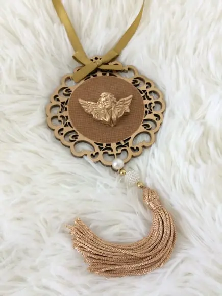Lembrancinha Mandala de Porta Anjo da Guarda