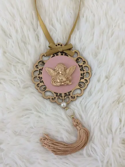 Lembrancinha Mandala de Porta Anjo da Guarda