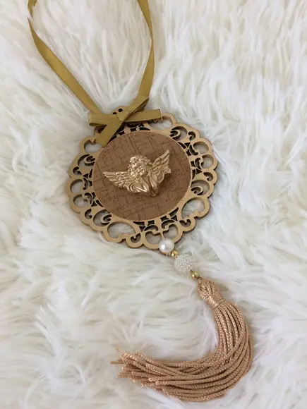 Lembrancinha Mandala de Porta Anjo da Guarda