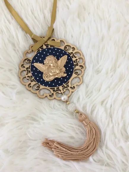 Lembrancinha Mandala de Porta Anjo da Guarda