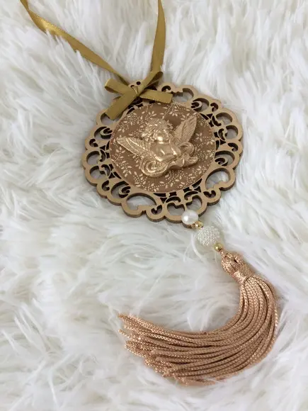Lembrancinha Mandala de Porta Anjo da Guarda