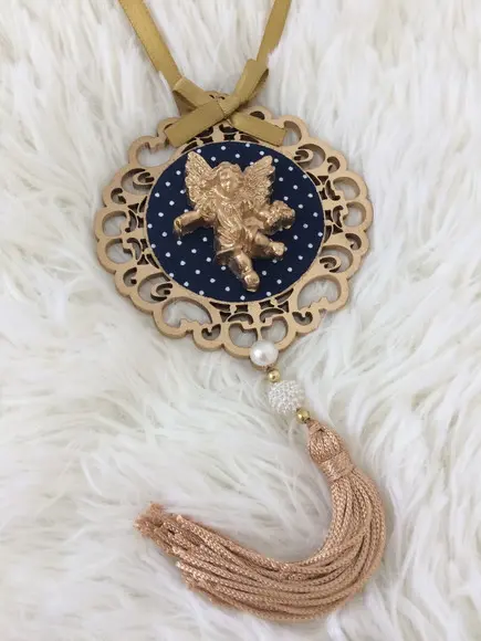 Lembrancinha Mandala de Porta Anjo da Guarda