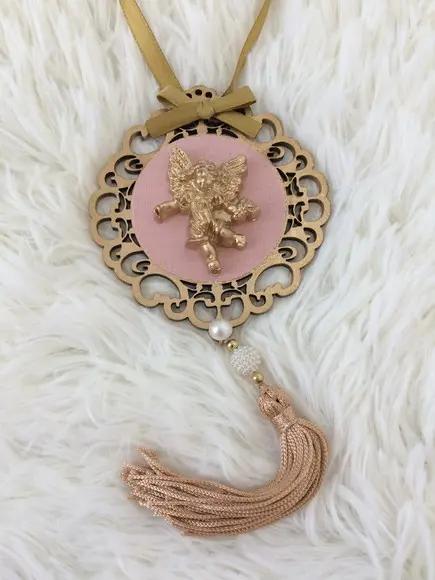 Lembrancinha Mandala de Porta Anjo da Guarda