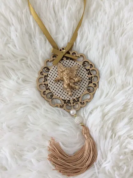 Lembrancinha Mandala de Porta Anjo da Guarda