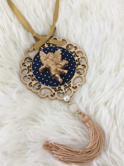 Lembrancinha Mandala de Porta Anjo da Guarda