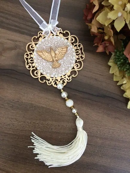 Lembrancinha Mandala de Porta Divino Espírito Santo