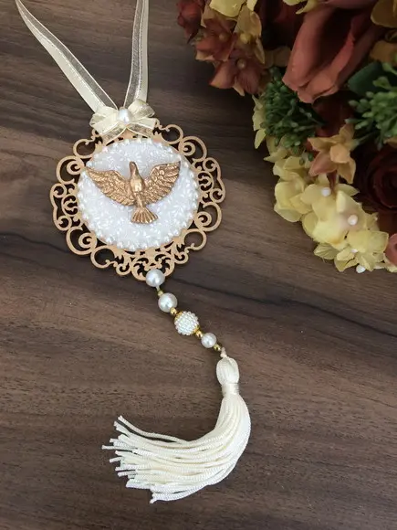 Lembrancinha Mandala de Porta Divino Espírito Santo
