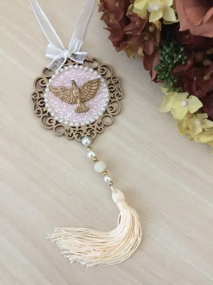 Lembrancinha Mandala de Porta Divino Espírito Santo