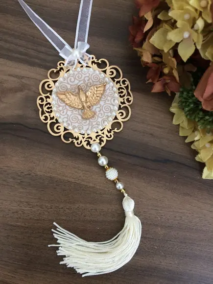 Lembrancinha Mandala de Porta Divino Espírito Santo