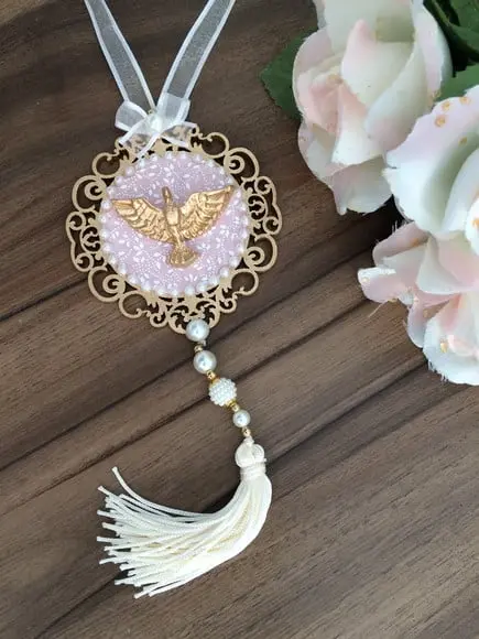 Lembrancinha Mandala de Porta Divino Espírito Santo