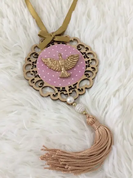 Lembrancinha Mandala de Porta Divino Espírito Santo