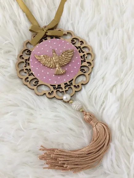 Lembrancinha Mandala de Porta Divino Espírito Santo