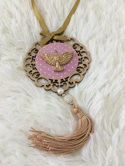 Lembrancinha Mandala de Porta Divino Espírito Santo
