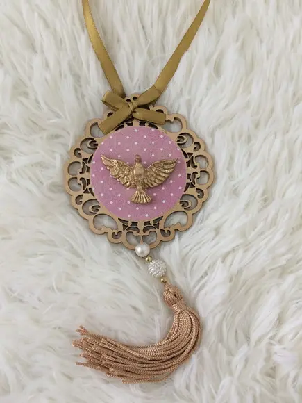 Lembrancinha Mandala de Porta Divino Espírito Santo