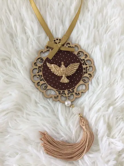 Lembrancinha Mandala de Porta Divino Espírito Santo