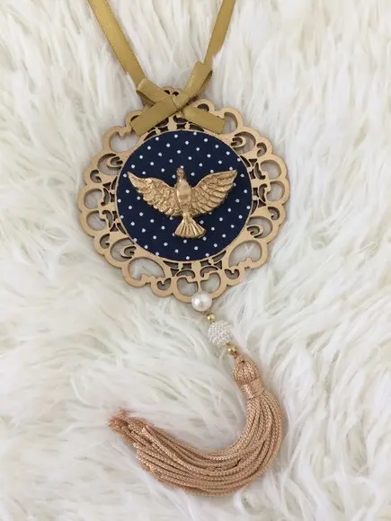 Lembrancinha Mandala de Porta Divino Espírito Santo