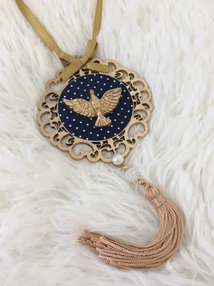 Lembrancinha Mandala de Porta Divino Espírito Santo
