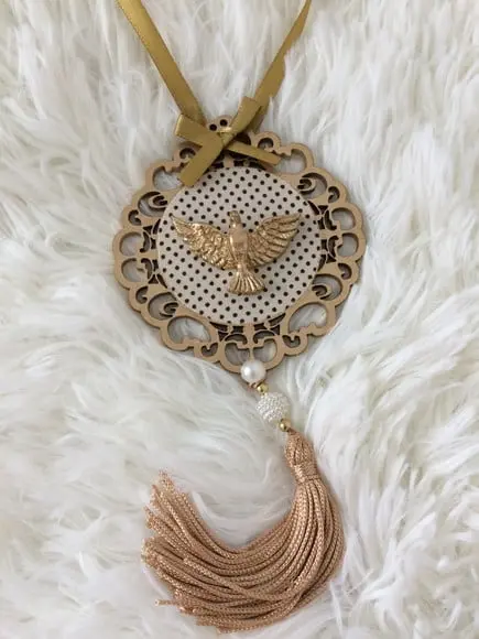 Lembrancinha Mandala de Porta Divino Espírito Santo