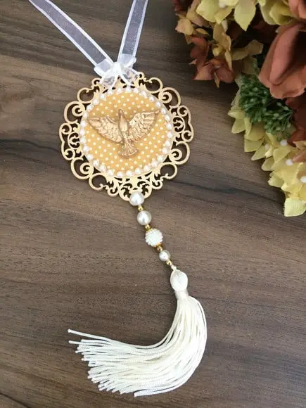 Lembrancinha Mandala de Porta Divino Espírito Santo Poá