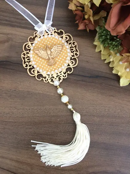 Lembrancinha Mandala de Porta Divino Espírito Santo Poá