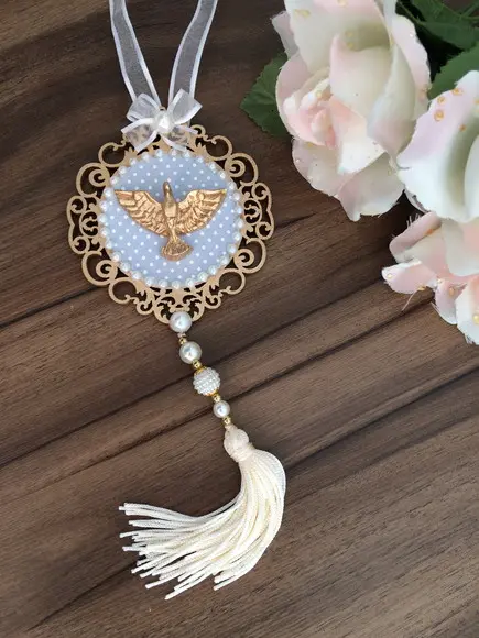 Lembrancinha Mandala de Porta Divino Espírito Santo Poá Azul