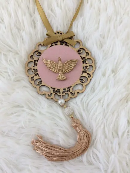 Lembrancinha Mandala de Porta Divino Espírito Santo.