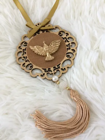 Lembrancinha Mandala de Porta Divino Espírito Santo.