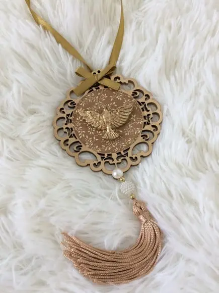 Lembrancinha Mandala de Porta Divino Espírito Santo.