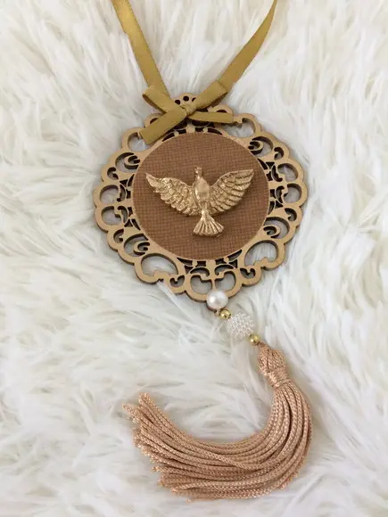 Lembrancinha Mandala de Porta Divino Espírito Santo.