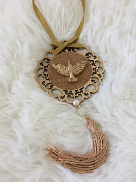 Lembrancinha Mandala de Porta Divino Espírito Santo.
