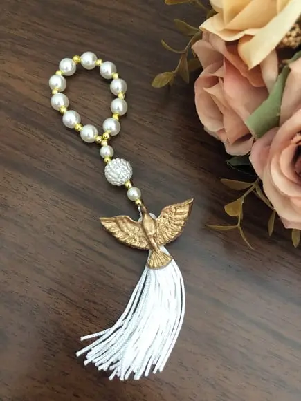Lembrancinha Mini Dezena Pérolas com Pingente